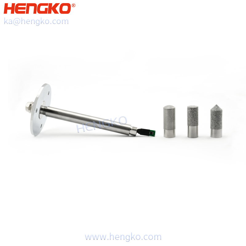 HENGKO flange نمی سینسر پروب DSC_0845