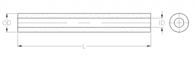 Seamless tube porous tube