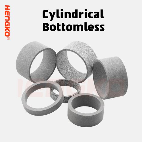 oem Bottomless Cylindrical sintered cartridge