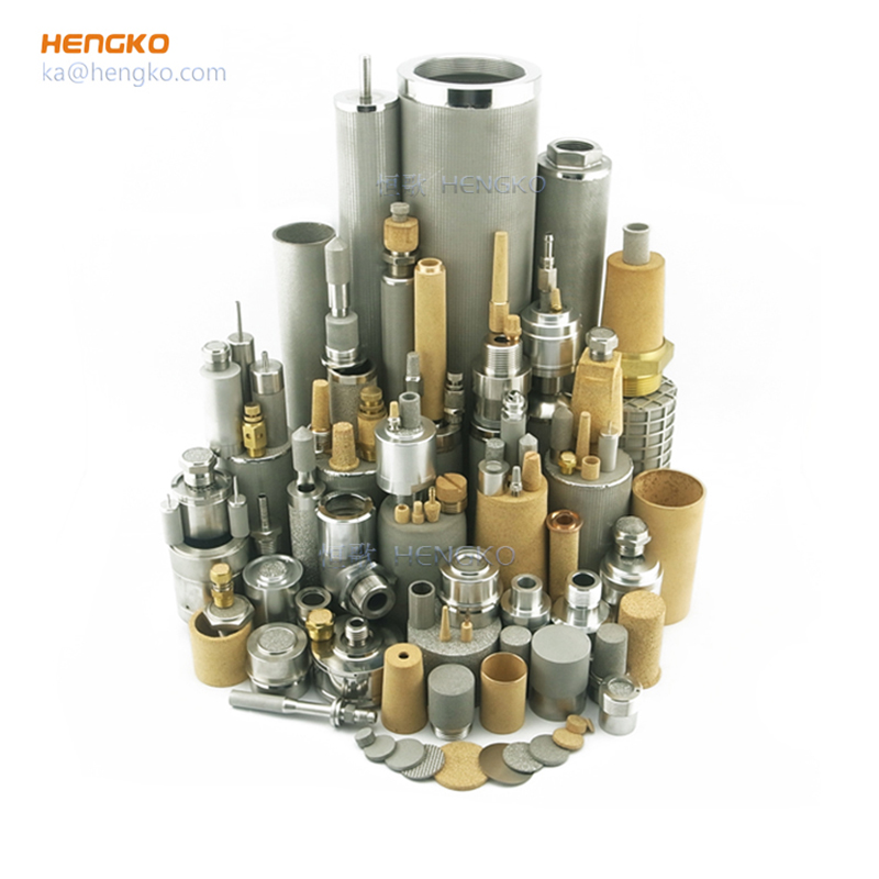 HENGKO sinter porosity filter metal media