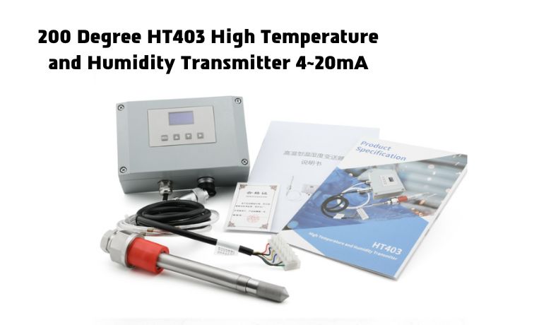 200 ڈگری HT403 اعلی درجہ حرارت اور نمی ٹرانسمیٹر 4_20mA