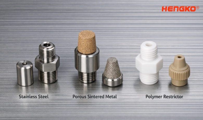 3-Common Materials Used in Gas Flow Restrictors