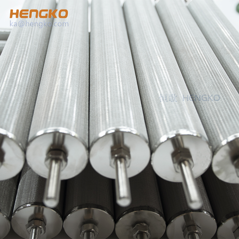 Sintered Porous Metal Filter Tube