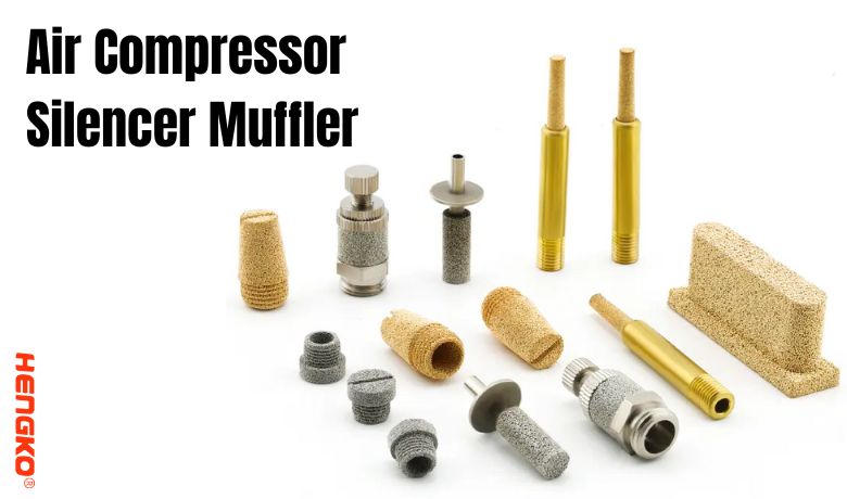 Kidhibiti cha Kidhibiti cha Air Compressor Muffler Jumla