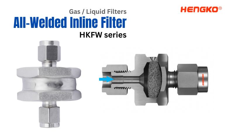 All-Welded Inline Gas or Liquid Filters