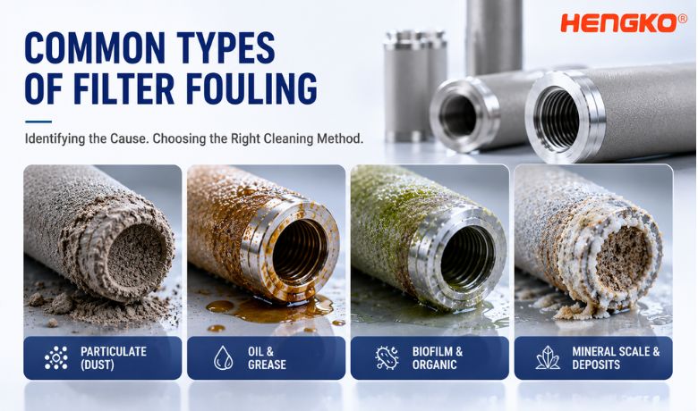 COMMON TYPES OF FILTERFOULING