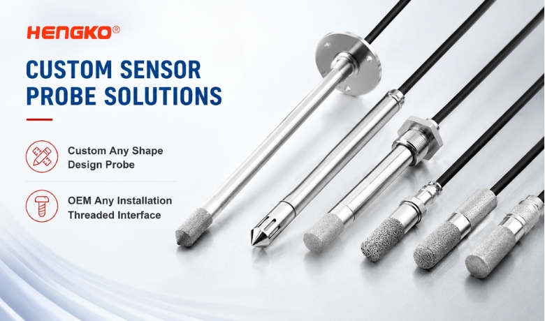 CUSTOM SENSOR PROBE SOLUTIONS by HENGKO