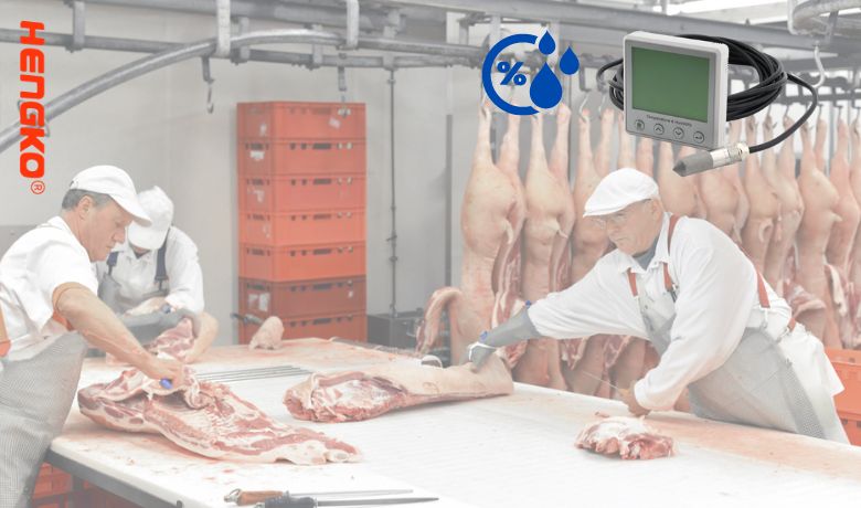 Care and monitor the temperature and humidity in the low temperature coondition slaughterhouse and cold storage