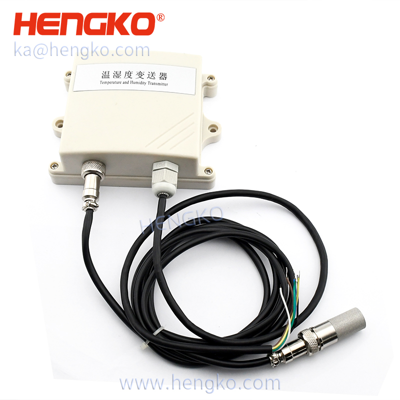 metal moisture and temperature sensor