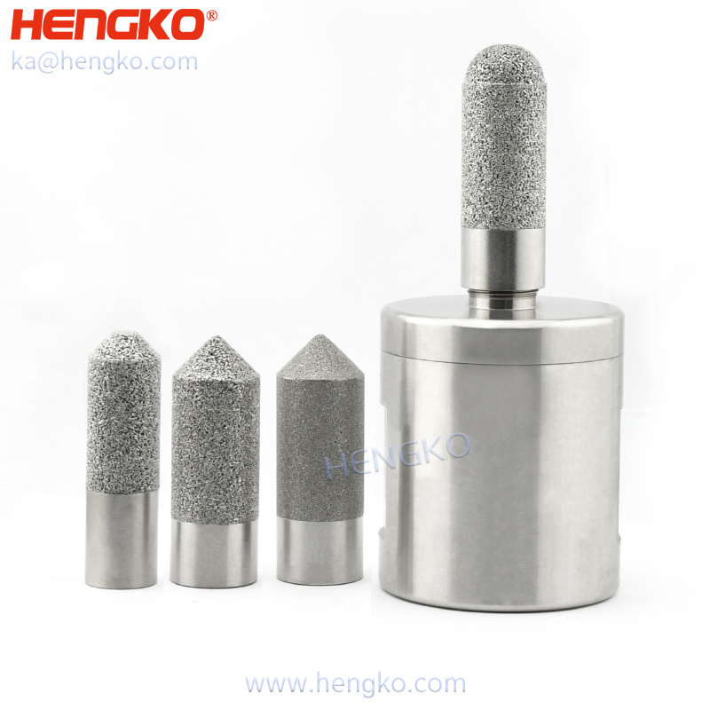 humidity recorder na may sintered housing