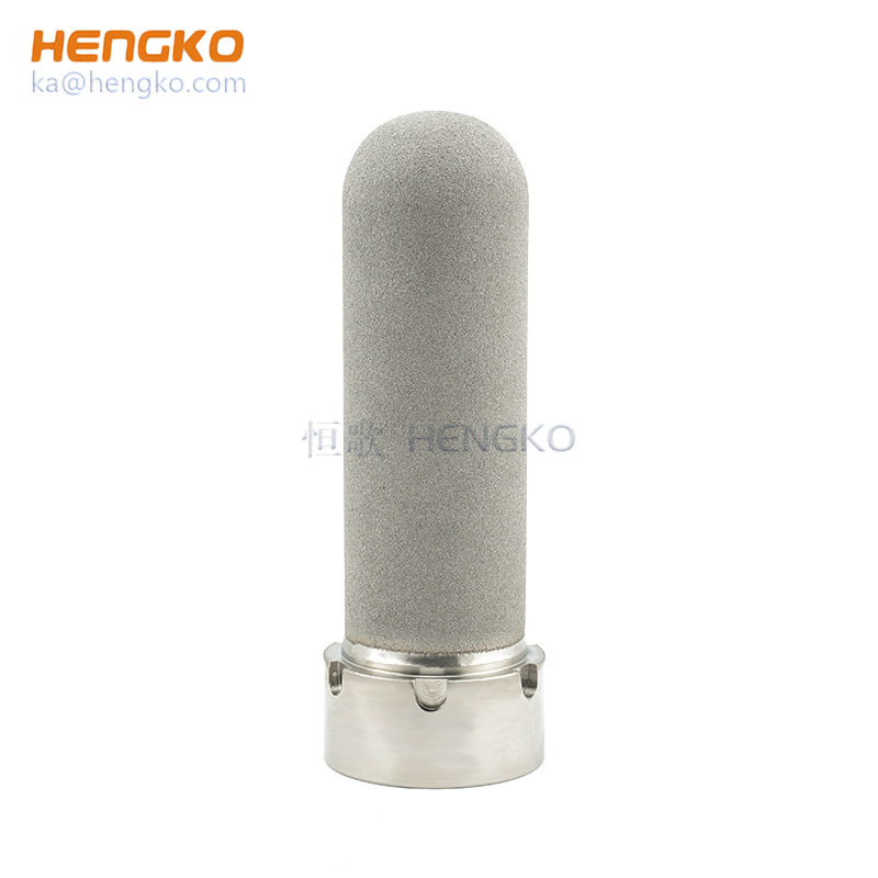 tubo de filtro de aire de metal sinterizado