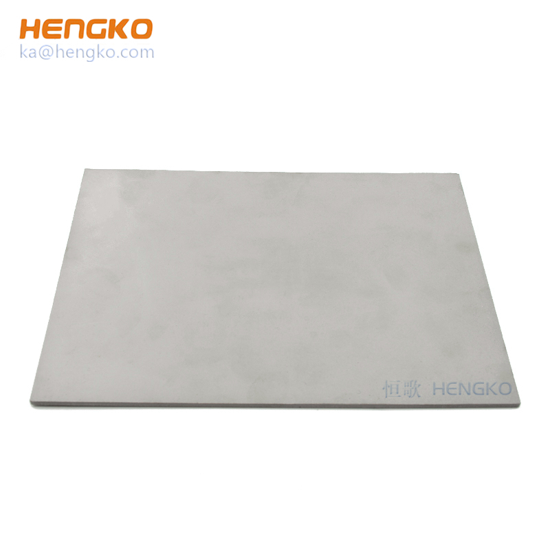 stainless steel porous sintered filter plate