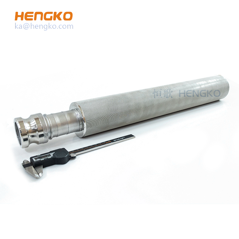 mikronske cijevi filtera od nehrđajućeg čelika