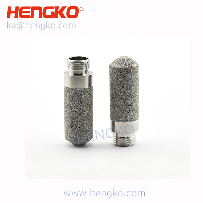 Sintered 316L Stainless Steel Filter Probe Caps