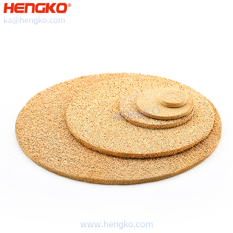 HENGKO sintered ব্রোঞ্জ ফিল্টার ডিস্ক DSC_4098