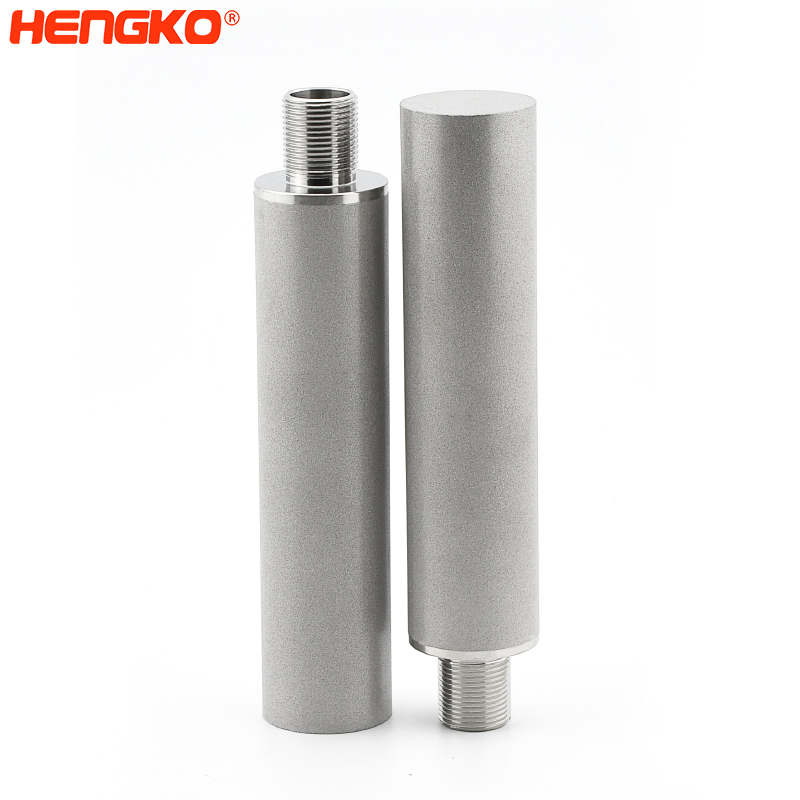 sintered micron porous metal filter cartridge