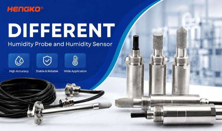 Different Between Humidity Probe and Humidity Sensor HENGKO