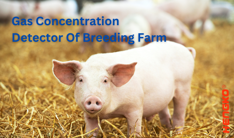 Detektor koncentracije plina vzrejne farme