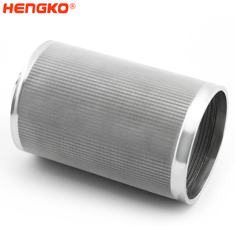 HENGKO-316L аз пӯлоди зангногир филтри sintering DSC_6536