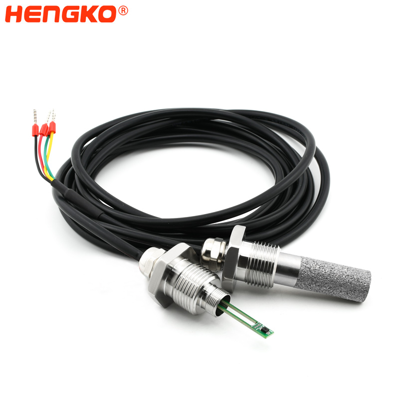 HENGKO-Air duct tembiricha uye humidity sensor probe DSC 3527