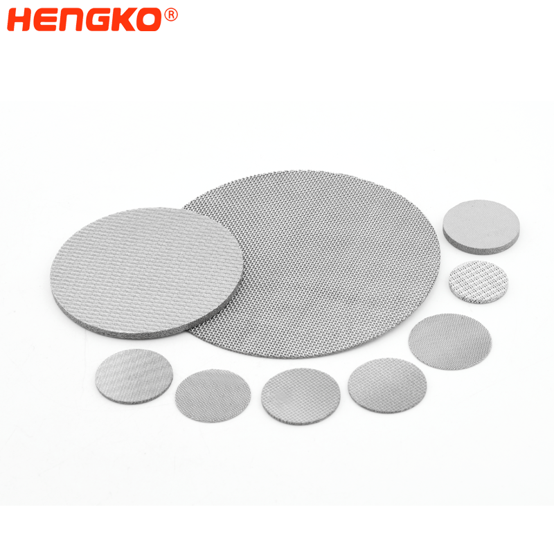 HENGKO-Արդյունաբերական սինթերով ֆիլտրի տարրերի ֆիլտրի սկավառակ