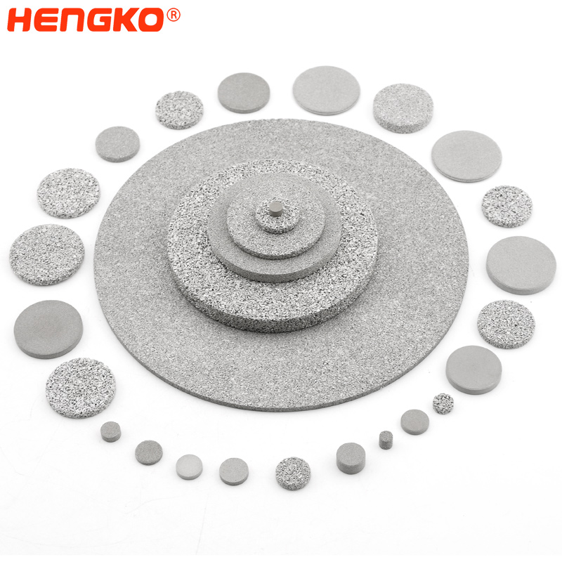 stainless steel filter disc supplier replacement microns sintered