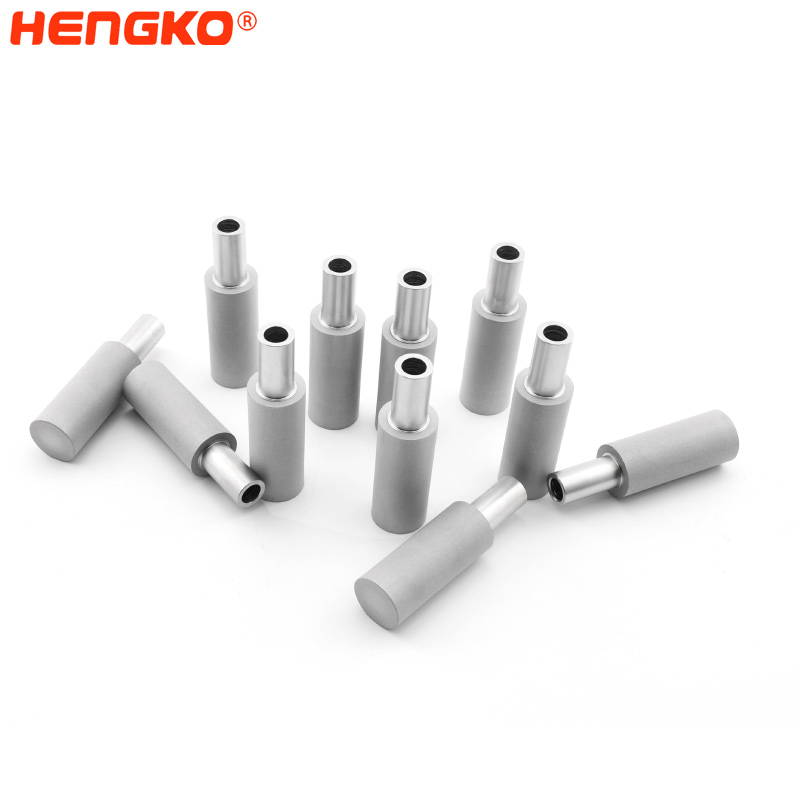 HENGKO-पाउडर sintered स्टेनलेस स्टील फिल्टर तत्व DSC_2616
