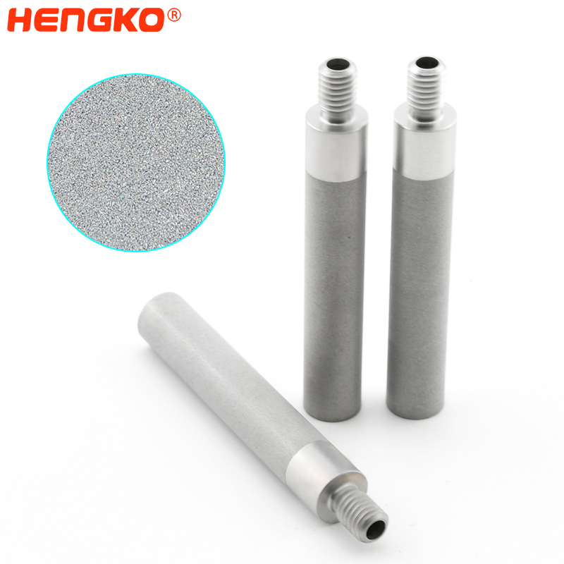 HENGKO Stainless steel sintered filter element temperature resistant -DSC 2734