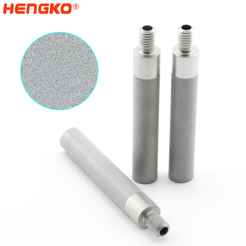 filter cartridge replacement HENGKO Stainless steel sintered filter element temperature resistant -DSC 2734