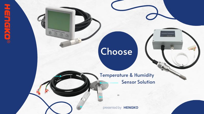 Tillverkare av HENGKO temperatur- och luftfuktighetssändare