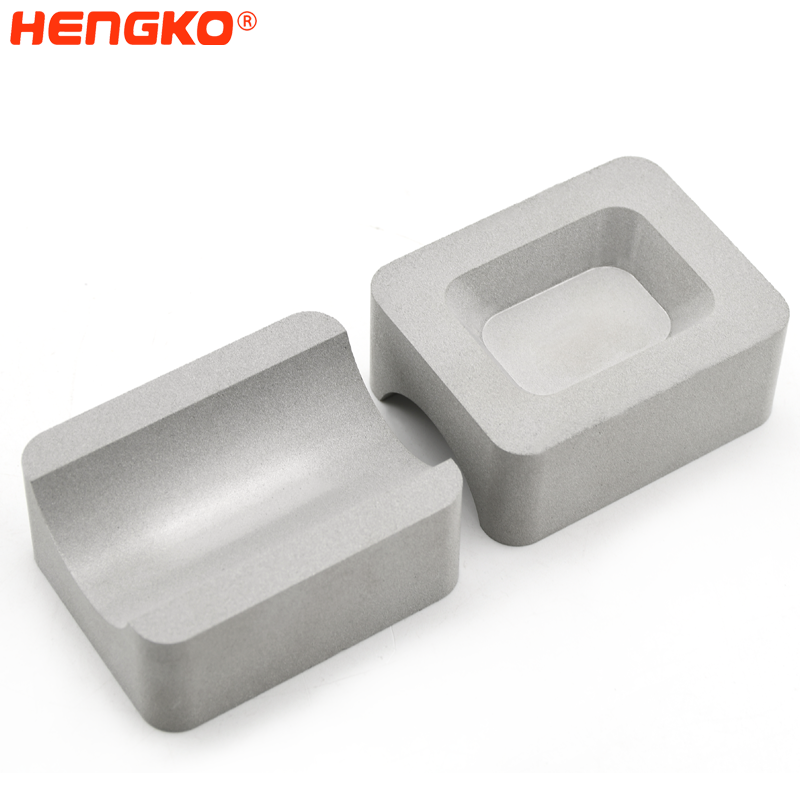 HENGKO-Noyau de filtre tubulaire en acier inoxydable fritté -DSC_5565