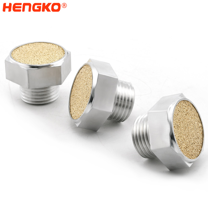 HENGKO-bronze silencers sintered DSC_9059