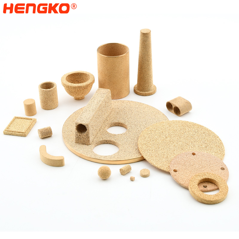 HENGKO-copper powder sintering filter nga elemento -DSC 3376