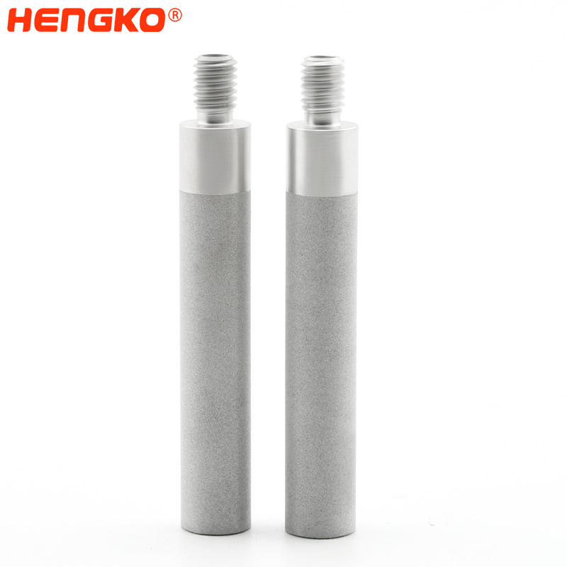 sintered air filter cartridge HENGKO industrial stainless steel sintered filter element -DSC 2742