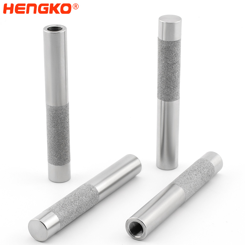 HENGKO-sintered porous tace masu samar da Fiber Collimator