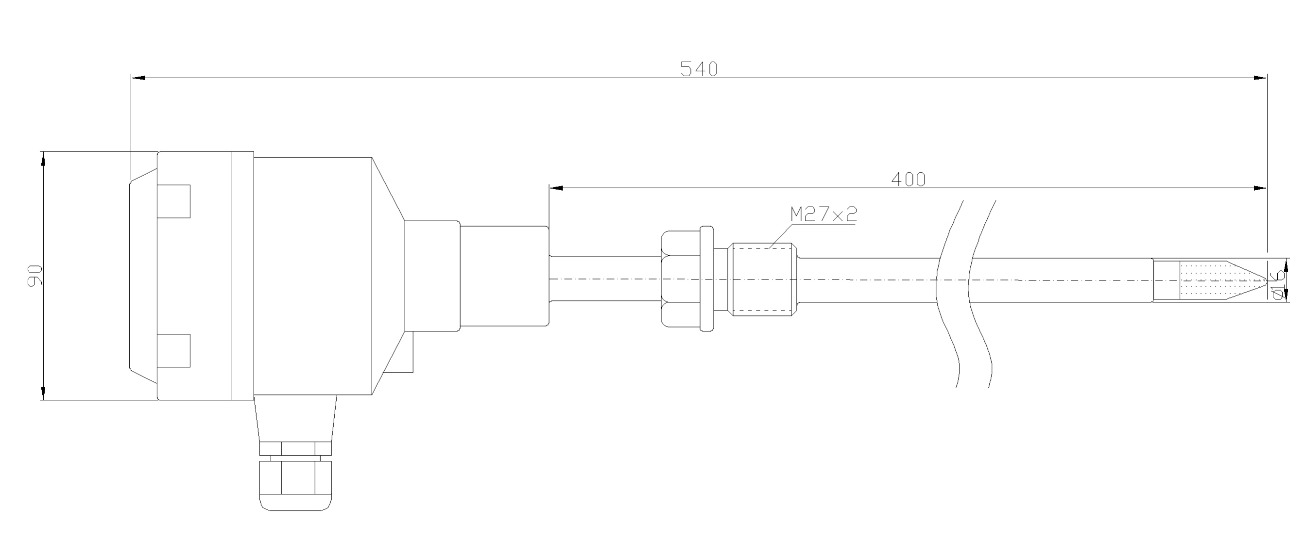 HT400-Y humidity temperature transmitter