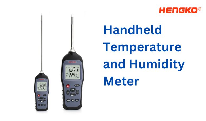 Compteur de température et d'humidité portatif