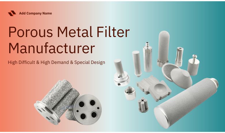 Fabricante de filtros de metal poroso de alta demanda