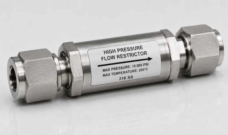 High Pressure Flow Restrictor for sales