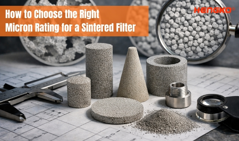 How to Choose the Right  Micron Rating for a Sintered Filter