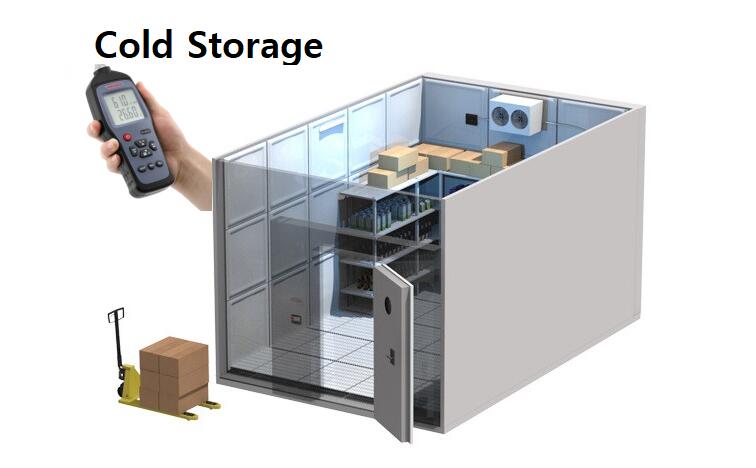 Fiichtegkeet Daten Logger fir Kale Stockage Iwwerwachung