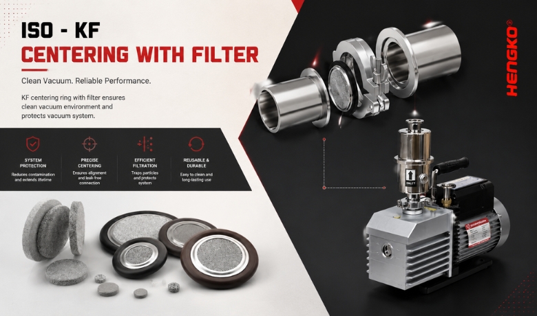 ISO-KF CENTERING WITH FILTER HENGKO CHINA