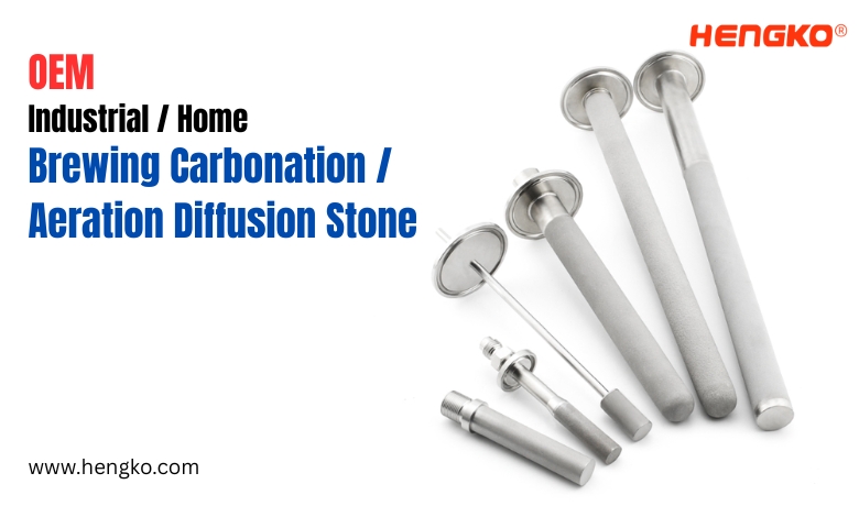 Industrial Brewing Carbonation and Aeration Diffusion Stone manufacturer China HENGKO