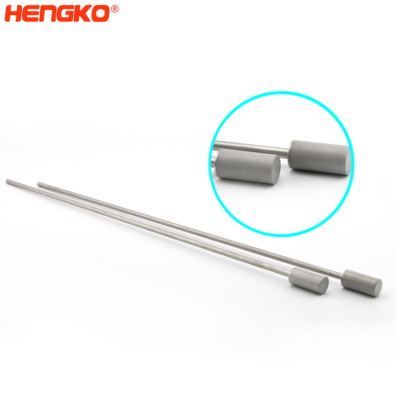 Long rod stainless steel sintered aerator -DSC 4492