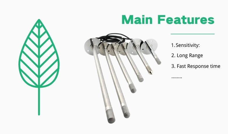 Main Features of humidity probe