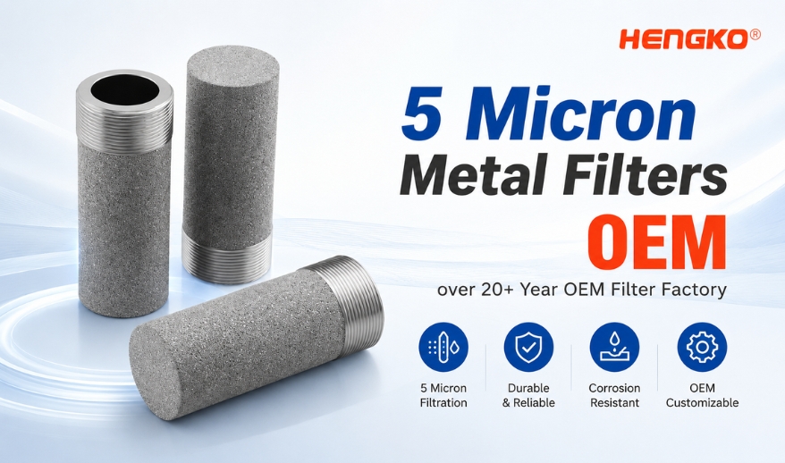 Metal 5 Micron Filters OEM Manufacturer