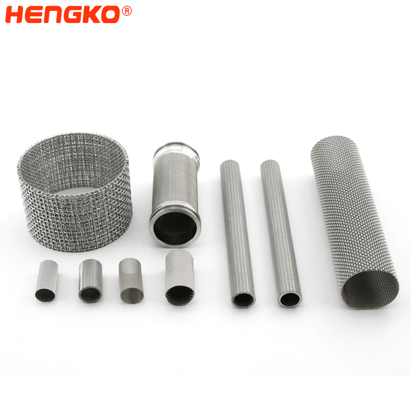 Multilayer sintered mesh filter tube -DSC_0491