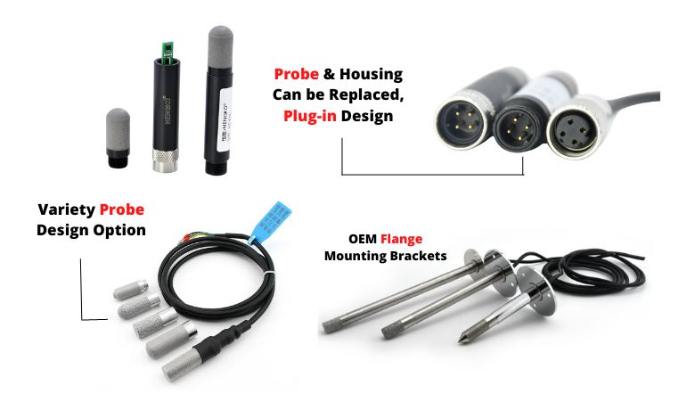 New design humidity probe manufacture