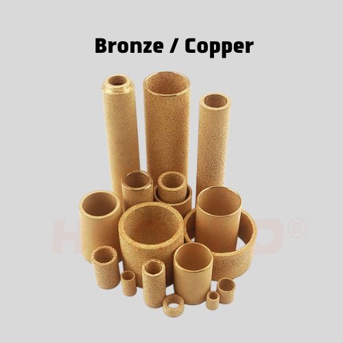 OEM Bronze Material Sintered Cartridge