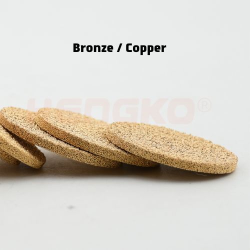 OEM Bronze Material Sintered Metal Disc